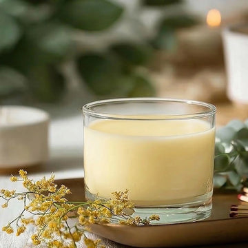 Herb Garden | PureBee Aromatic Wickless Beeswax Vessel - Lavender, Rosemary & Citrus (4oz)