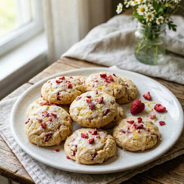 Strawberry Lemonade Cookies